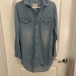 Volcom Light Blue Denim Dress